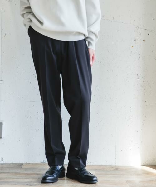 URBAN RESEARCH DOORS / アーバンリサーチ ドアーズ その他パンツ | 『UR TECH』完声 テーパードトラウザー | 詳細17