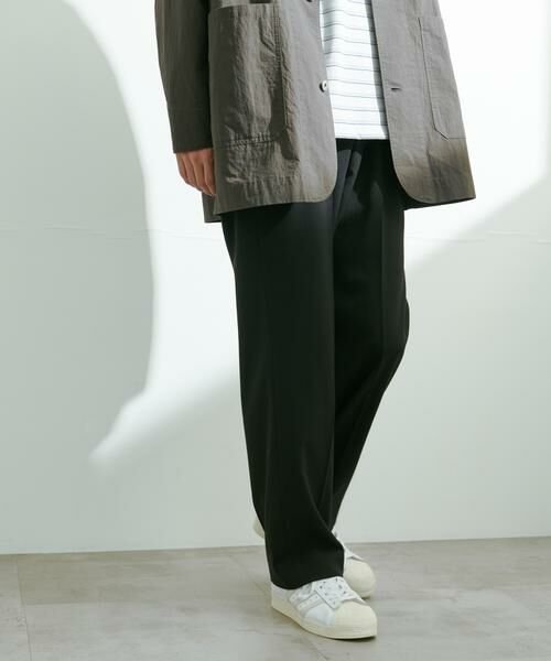 URBAN RESEARCH DOORS / アーバンリサーチ ドアーズ その他パンツ | 『UR TECH』完声2タックワイドトラウザー | 詳細4
