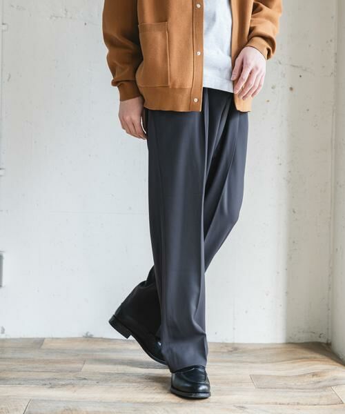 URBAN RESEARCH DOORS / アーバンリサーチ ドアーズ その他パンツ | 『UR TECH』完声2タックワイドトラウザー | 詳細19