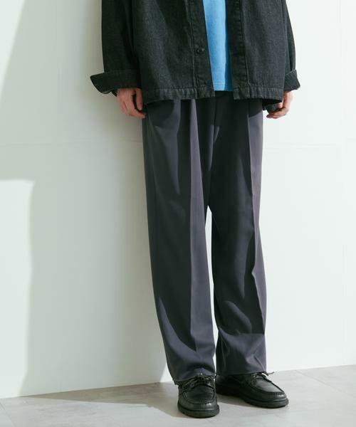URBAN RESEARCH DOORS / アーバンリサーチ ドアーズ その他パンツ | 『UR TECH』完声2タックワイドトラウザー | 詳細12