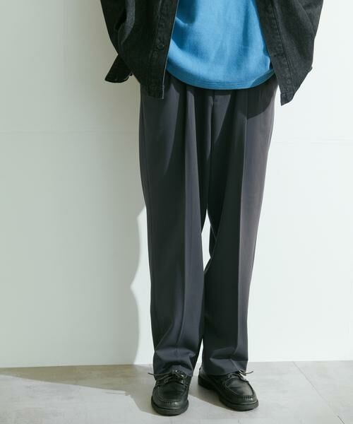 URBAN RESEARCH DOORS / アーバンリサーチ ドアーズ その他パンツ | 『UR TECH』完声2タックワイドトラウザー | 詳細13