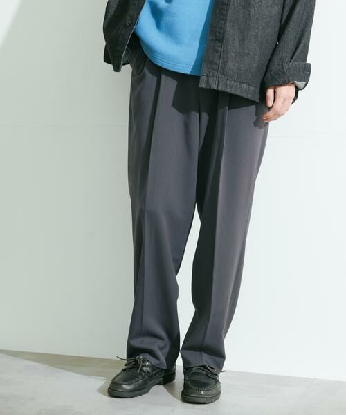 URBAN RESEARCH DOORS / アーバンリサーチ ドアーズ その他パンツ | 『UR TECH』完声2タックワイドトラウザー | 詳細14