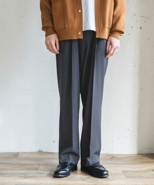 URBAN RESEARCH DOORS / アーバンリサーチ ドアーズ その他パンツ | 『UR TECH』完声2タックワイドトラウザー | 詳細17