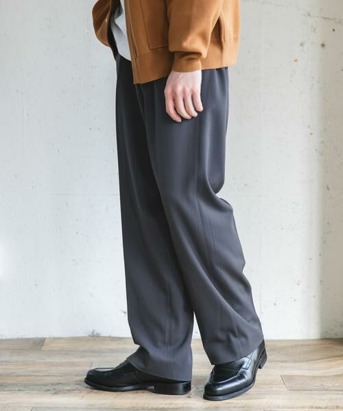 URBAN RESEARCH DOORS / アーバンリサーチ ドアーズ その他パンツ | 『UR TECH』完声2タックワイドトラウザー | 詳細18
