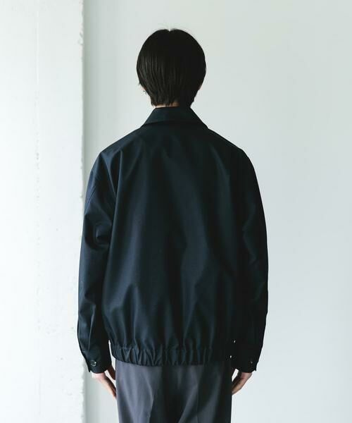 URBAN RESEARCH DOORS / アーバンリサーチ ドアーズ ブルゾン | ヘムシャーリング フルジップ ブルゾン | 詳細11
