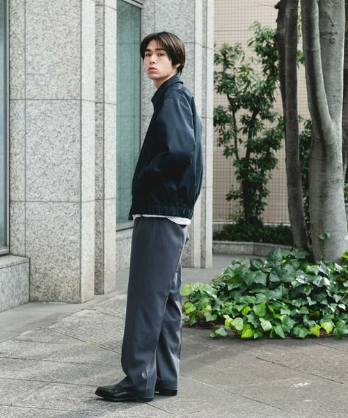 URBAN RESEARCH DOORS / アーバンリサーチ ドアーズ ブルゾン | ヘムシャーリング フルジップ ブルゾン | 詳細8