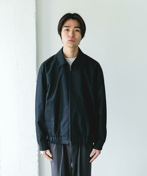 URBAN RESEARCH DOORS / アーバンリサーチ ドアーズ ブルゾン | ヘムシャーリング フルジップ ブルゾン | 詳細9