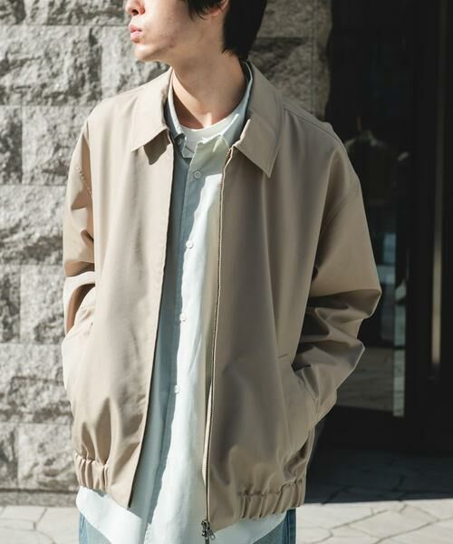 URBAN RESEARCH DOORS / アーバンリサーチ ドアーズ ブルゾン | ヘムシャーリング フルジップ ブルゾン | 詳細23