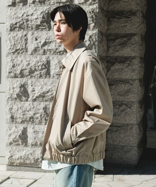 URBAN RESEARCH DOORS / アーバンリサーチ ドアーズ ブルゾン | ヘムシャーリング フルジップ ブルゾン | 詳細25
