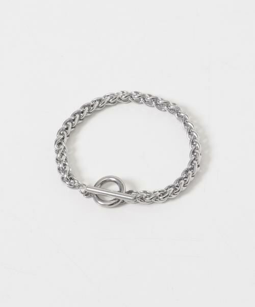 URBAN RESEARCH DOORS / アーバンリサーチ ドアーズ ブレスレット・バングル | 竜骨チェーンコンビブレスレット（シルバー）