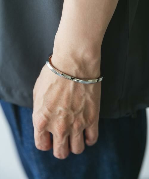 URBAN RESEARCH DOORS / アーバンリサーチ ドアーズ ブレスレット・バングル | 角ツイストバングル | 詳細1