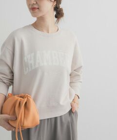 URBAN RESEARCH DOORS / アーバンリサーチ ドアーズ スウェット | カレッジロゴ刺繍スウェット