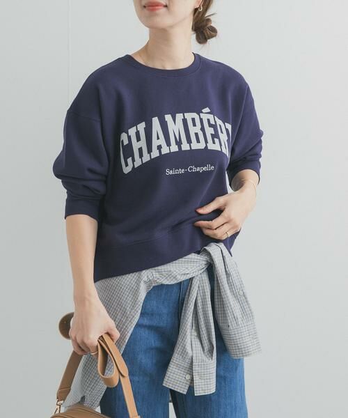 URBAN RESEARCH DOORS / アーバンリサーチ ドアーズ スウェット | カレッジロゴ刺繍スウェット | 詳細12