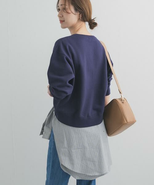 URBAN RESEARCH DOORS / アーバンリサーチ ドアーズ スウェット | カレッジロゴ刺繍スウェット | 詳細15