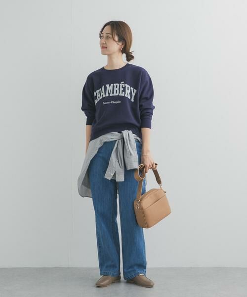 URBAN RESEARCH DOORS / アーバンリサーチ ドアーズ スウェット | カレッジロゴ刺繍スウェット | 詳細16