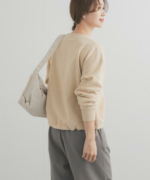 URBAN RESEARCH DOORS / アーバンリサーチ ドアーズ スウェット | コットンスウェットヘムドロストプルオーバー | 詳細1