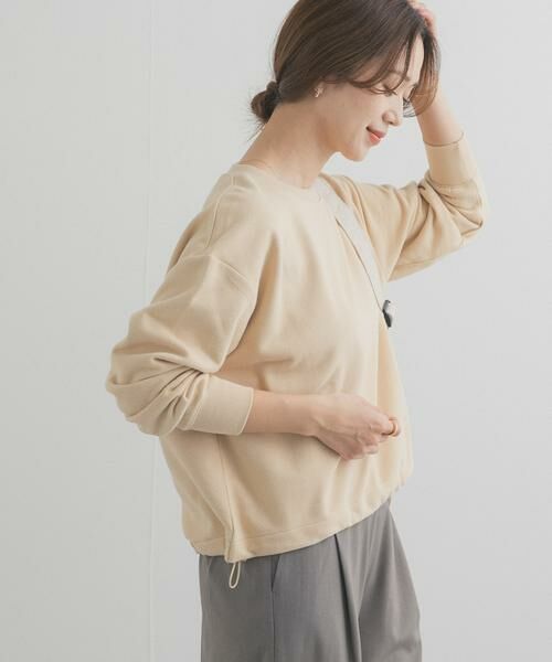 URBAN RESEARCH DOORS / アーバンリサーチ ドアーズ スウェット | コットンスウェットヘムドロストプルオーバー | 詳細2