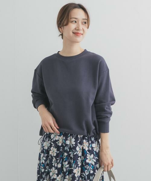 URBAN RESEARCH DOORS / アーバンリサーチ ドアーズ スウェット | コットンスウェットヘムドロストプルオーバー | 詳細13