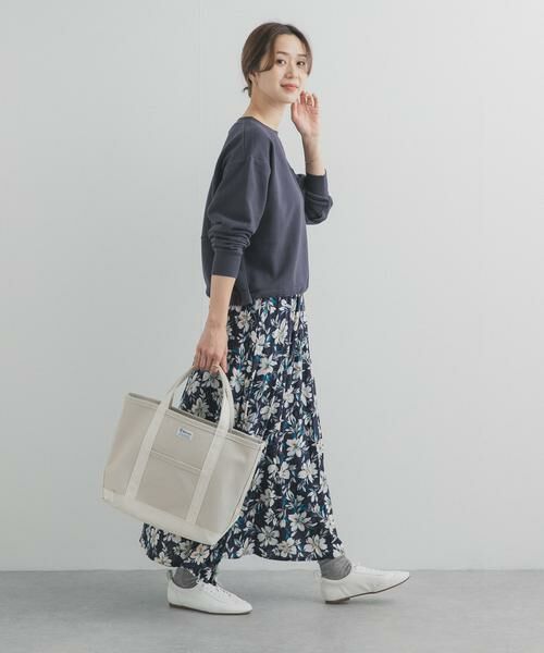 URBAN RESEARCH DOORS / アーバンリサーチ ドアーズ スウェット | コットンスウェットヘムドロストプルオーバー | 詳細17