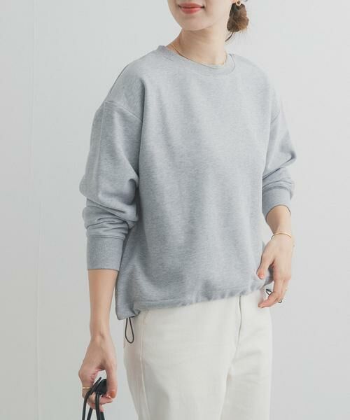 URBAN RESEARCH DOORS / アーバンリサーチ ドアーズ スウェット | コットンスウェットヘムドロストプルオーバー | 詳細23