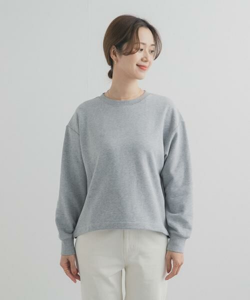 URBAN RESEARCH DOORS / アーバンリサーチ ドアーズ スウェット | コットンスウェットヘムドロストプルオーバー | 詳細28