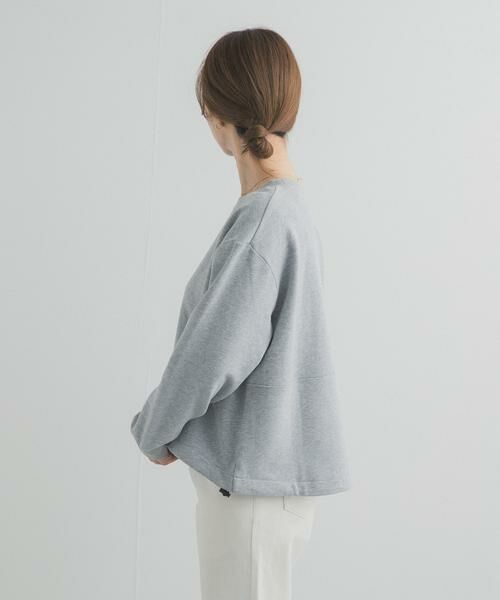 URBAN RESEARCH DOORS / アーバンリサーチ ドアーズ スウェット | コットンスウェットヘムドロストプルオーバー | 詳細29