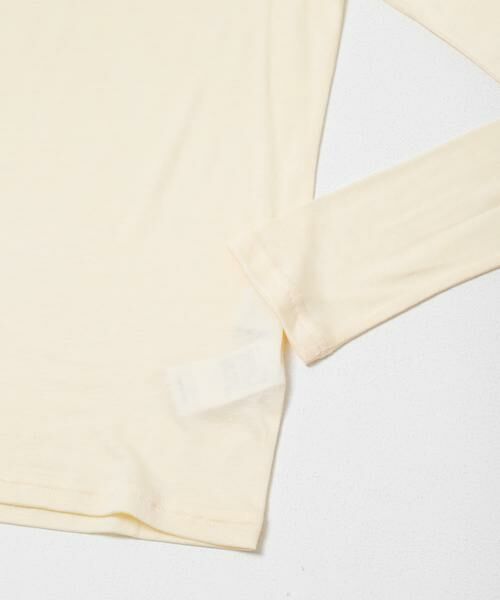 URBAN RESEARCH DOORS / アーバンリサーチ ドアーズ Tシャツ | リネン混シアーロングスリーブTシャツ | 詳細19