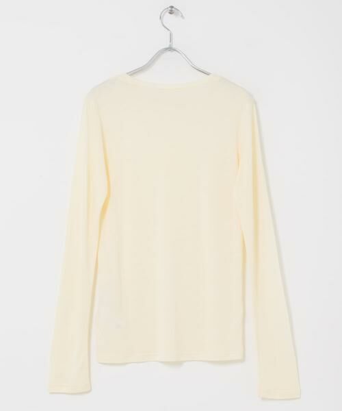 URBAN RESEARCH DOORS / アーバンリサーチ ドアーズ Tシャツ | リネン混シアーロングスリーブTシャツ | 詳細20
