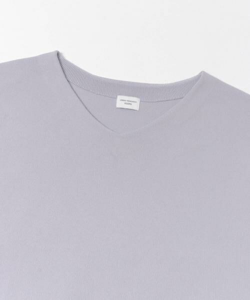 URBAN RESEARCH DOORS / アーバンリサーチ ドアーズ ニット・セーター | 『UR TECH Renew Knit』Vネックプルオーバー | 詳細24