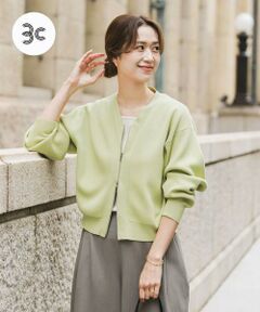 URBAN RESEARCH DOORS / アーバンリサーチ ドアーズ カーディガン・ボレロ | 『UR TECH Renew Knit』VネックZIPカーディガン