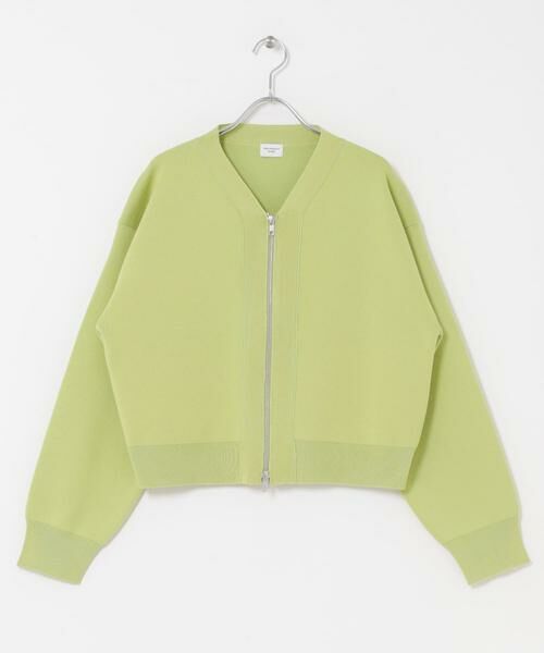 URBAN RESEARCH DOORS / アーバンリサーチ ドアーズ カーディガン・ボレロ | 『UR TECH Renew Knit』VネックZIPカーディガン | 詳細8