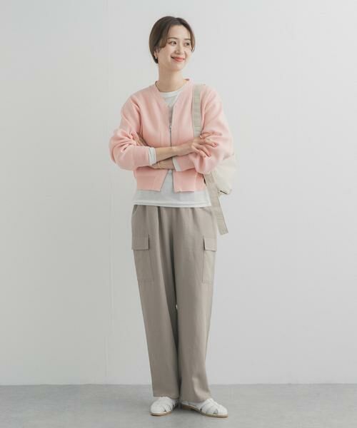 URBAN RESEARCH DOORS / アーバンリサーチ ドアーズ カーディガン・ボレロ | 『UR TECH Renew Knit』VネックZIPカーディガン | 詳細28