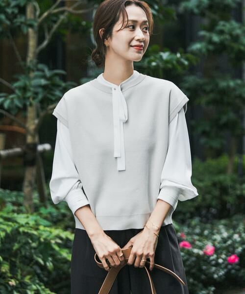 URBAN RESEARCH DOORS / アーバンリサーチ ドアーズ ベスト | 『UR TECH Renew Knit』2WAYベスト | 詳細17