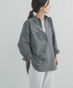 URBAN RESEARCH DOORS / アーバンリサーチ ドアーズ シャツ・ブラウス | 刺繍チェックシャツ