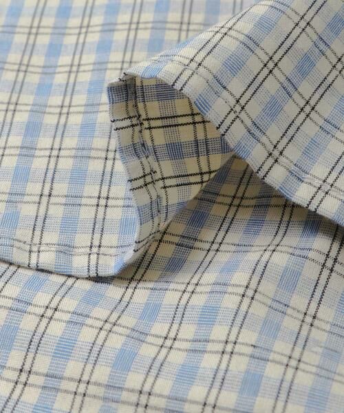 URBAN RESEARCH DOORS / アーバンリサーチ ドアーズ シャツ・ブラウス | 刺繍チェックシャツ | 詳細12