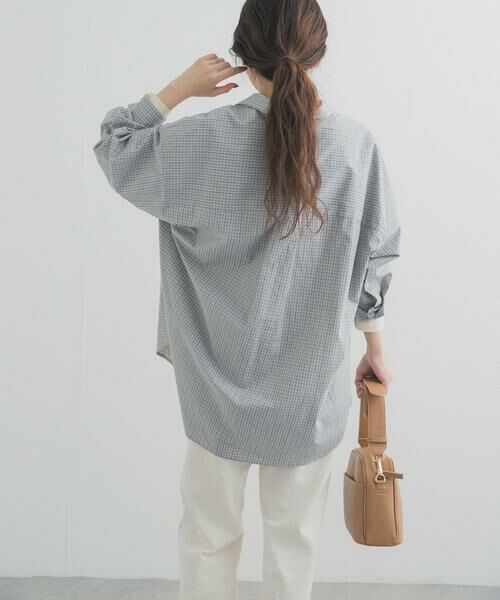 URBAN RESEARCH DOORS / アーバンリサーチ ドアーズ シャツ・ブラウス | 刺繍チェックシャツ | 詳細4