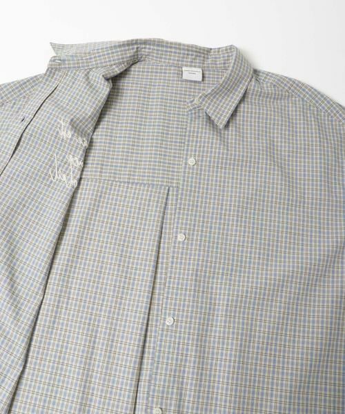 URBAN RESEARCH DOORS / アーバンリサーチ ドアーズ シャツ・ブラウス | 刺繍チェックシャツ | 詳細9