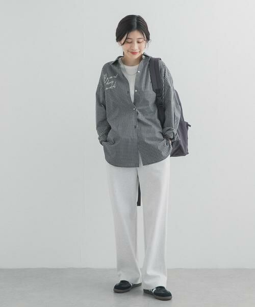 URBAN RESEARCH DOORS / アーバンリサーチ ドアーズ シャツ・ブラウス | 刺繍チェックシャツ | 詳細19