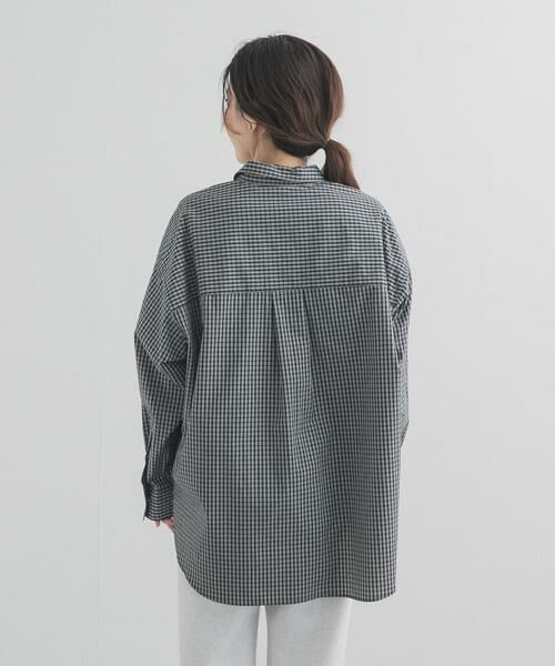 URBAN RESEARCH DOORS / アーバンリサーチ ドアーズ シャツ・ブラウス | 刺繍チェックシャツ | 詳細23
