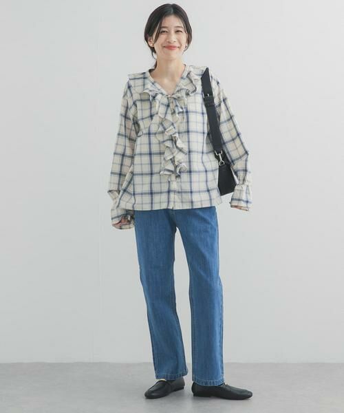 URBAN RESEARCH DOORS / アーバンリサーチ ドアーズ その他パンツ | デニムワイドパンツ | 詳細6