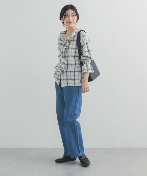 URBAN RESEARCH DOORS / アーバンリサーチ ドアーズ その他パンツ | デニムワイドパンツ | 詳細7