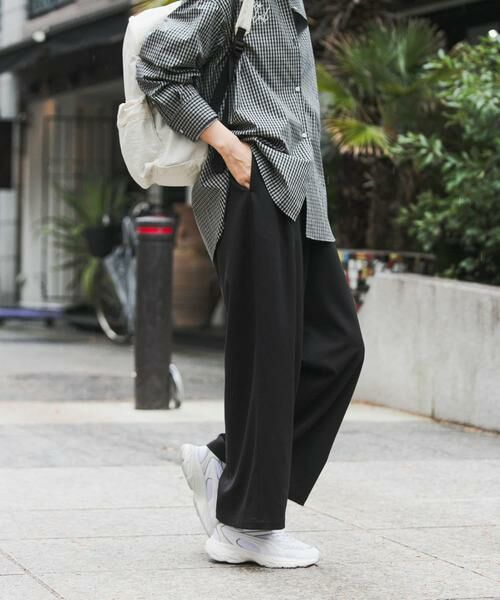 URBAN RESEARCH DOORS / アーバンリサーチ ドアーズ その他パンツ | 『UR TECH』完声9分丈ワイドパンツ | 詳細1