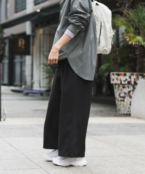 URBAN RESEARCH DOORS / アーバンリサーチ ドアーズ その他パンツ | 『仁村紗和さん着用』『UR TECH』完声9分丈ワイドパンツ | 詳細11