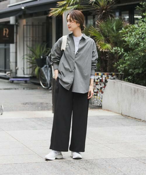 URBAN RESEARCH DOORS / アーバンリサーチ ドアーズ その他パンツ | 『仁村紗和さん着用』『UR TECH』完声9分丈ワイドパンツ | 詳細14