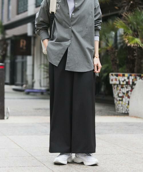 URBAN RESEARCH DOORS / アーバンリサーチ ドアーズ その他パンツ | 『UR TECH』完声9分丈ワイドパンツ | 詳細2