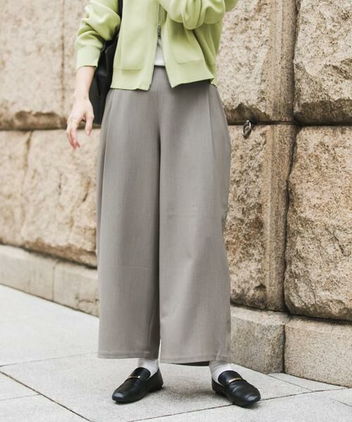 URBAN RESEARCH DOORS / アーバンリサーチ ドアーズ その他パンツ | 『UR TECH』完声9分丈ワイドパンツ | 詳細11