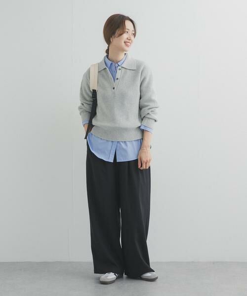 URBAN RESEARCH DOORS / アーバンリサーチ ドアーズ その他パンツ | 『UR TECH』完声タックギャザーワイドパンツ | 詳細8