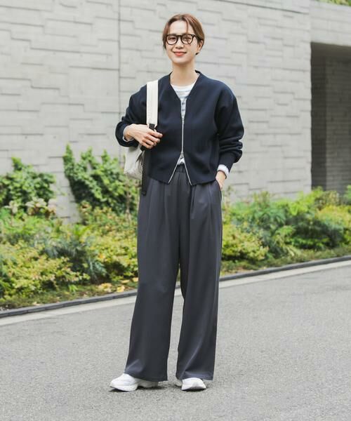 URBAN RESEARCH DOORS / アーバンリサーチ ドアーズ その他パンツ | 『UR TECH』完声タックギャザーワイドパンツ | 詳細17