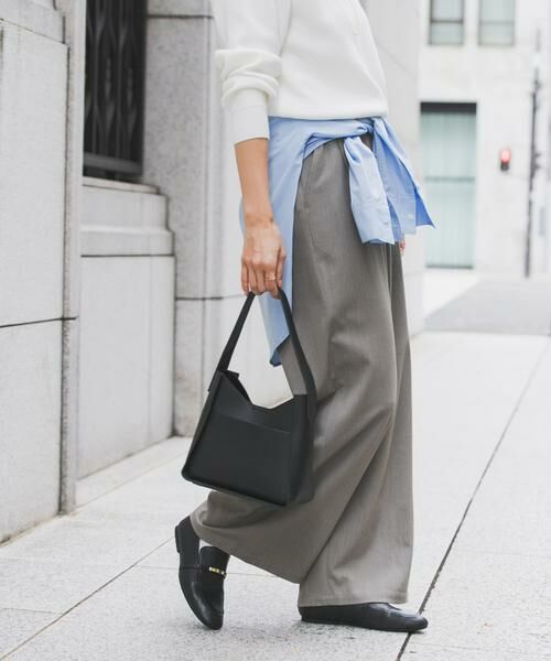 URBAN RESEARCH DOORS / アーバンリサーチ ドアーズ その他パンツ | 『UR TECH』完声タックギャザーワイドパンツ | 詳細26