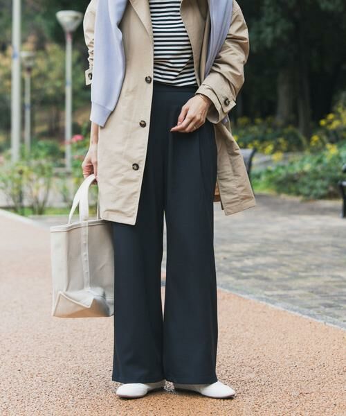 URBAN RESEARCH DOORS / アーバンリサーチ ドアーズ その他パンツ | 『UR TECH』完声フロントタックイージーパンツ | 詳細2